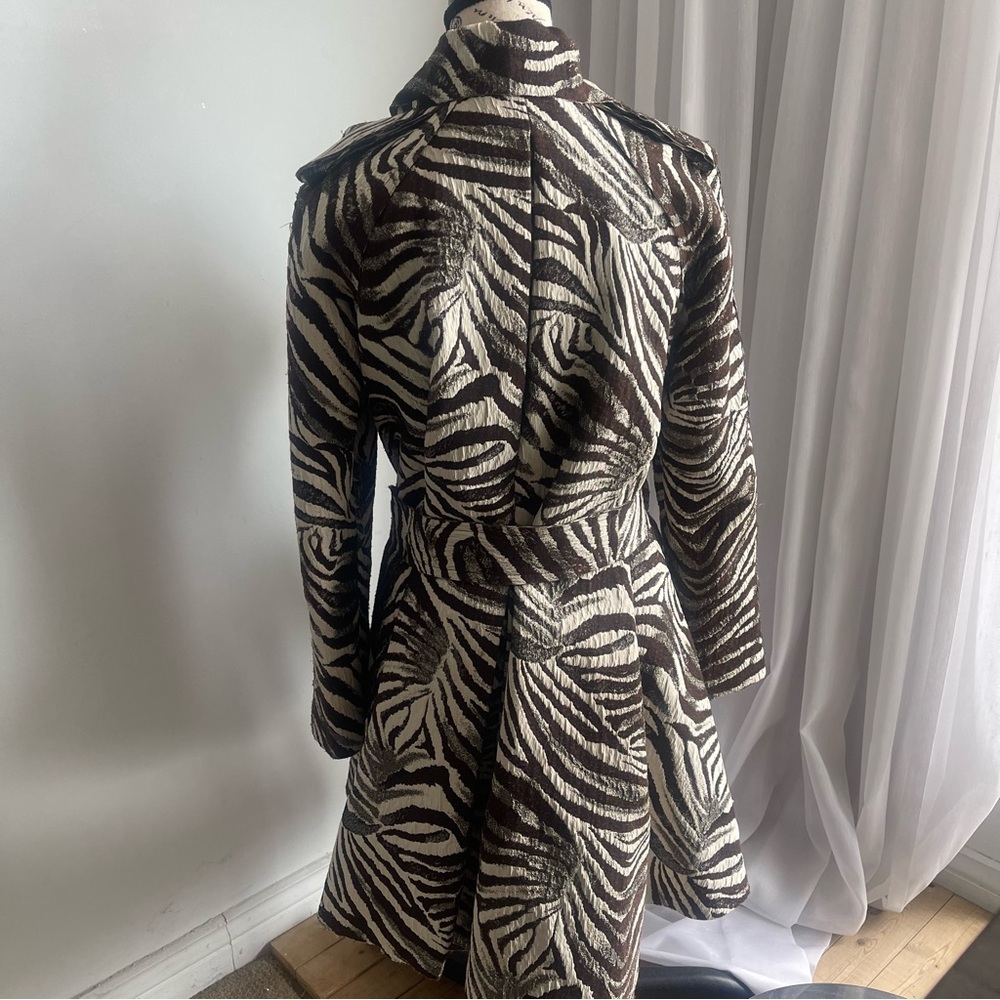 Lanvin for H&M Zebra Print Trench Coat - Picture 3 of 10